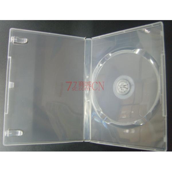 DVD长方形单/双片光盘盒（PP料材质）