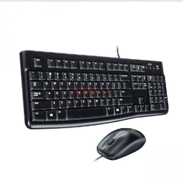Logitech/罗技 MK120有线UU口键鼠套装超薄有线键盘鼠标(此产品不退不换 正常售后 ）