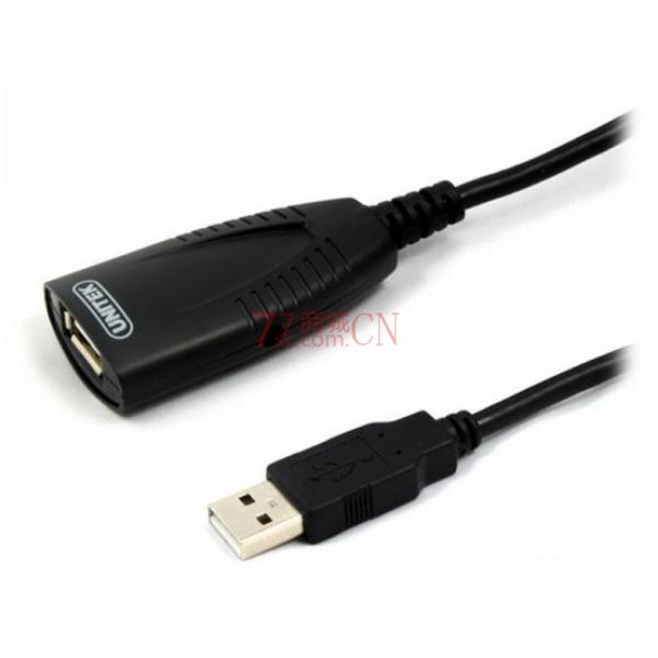 优越者 Y-2420USB2.0　20米延长信号放大线(DC IN供电) 20米