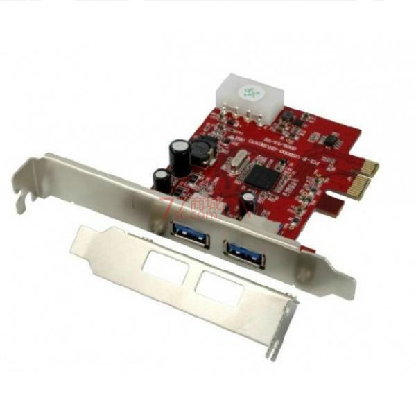 优越者 Y-7301 2口PCI-E转USB3.0台式机扩展卡
