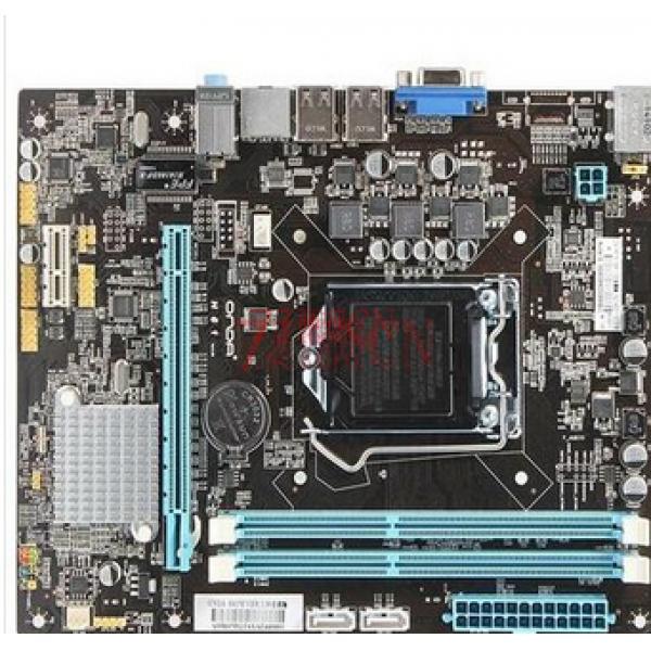 昂达H61M 全固小版 VGA 百兆 黑色 全固态LGA1155主板 替H61V