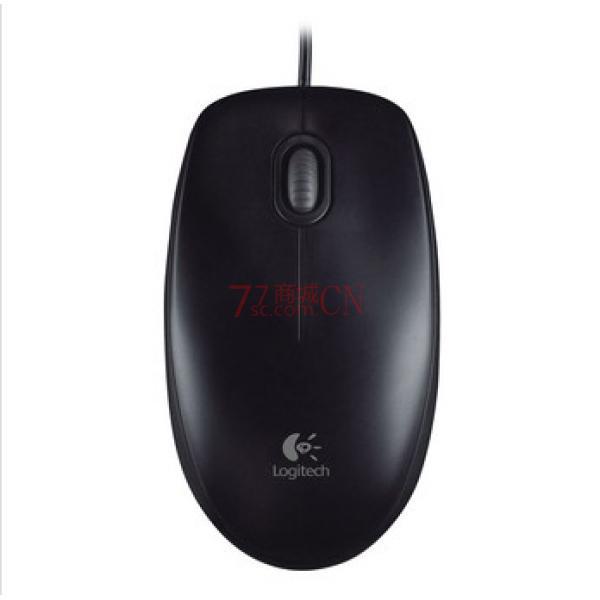 Logitech/罗技 M100r 光电鼠标 罗技畅销有线鼠标，黑白双色，全尺寸设计，外形精巧！(此产品不退不换 正常售后 ）