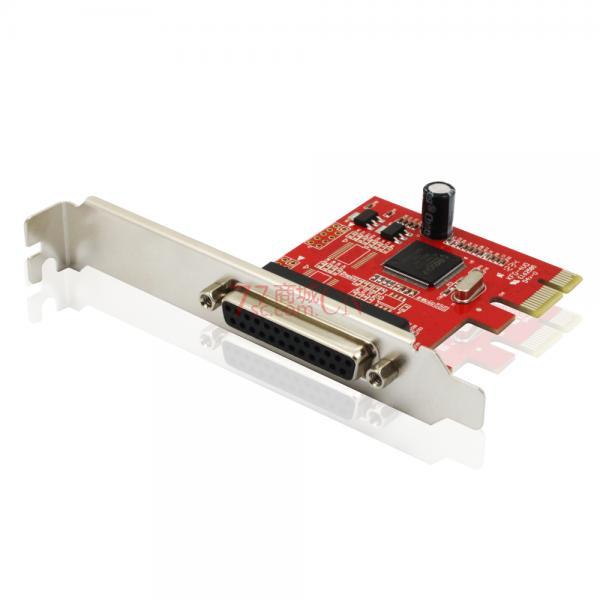优越者Y-7507 PCI-E转IEEE1284并口扩展卡 台式机PCI-E并口扩展卡