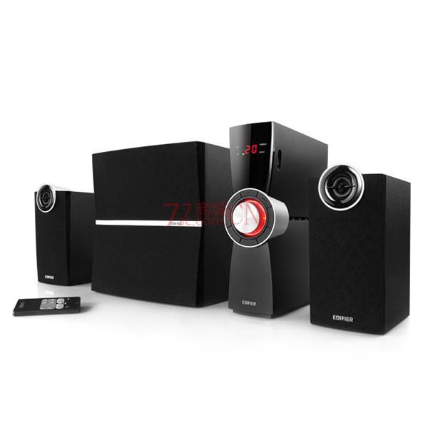Edifier/漫步者 C2X木质电脑音箱低音炮 2.1声道多媒体有源音响（订货之前先询问是否有货，现货源紧张）