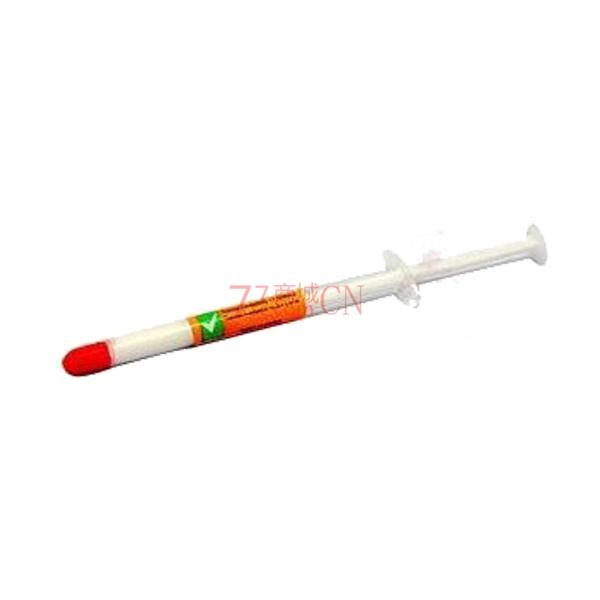 白色小硅胶电脑台式机cpu散热硅脂导热膏主板硅膏白色小针筒