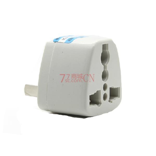 国标2港版苹果iphone4/5s/6充电转接头ipad3 air2电源插头三转二转换器