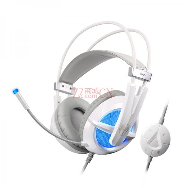 Somic/硕美科 G938 LED呼吸灯7.1USB 专业电竞悬浮头戴式耳机（此产品不退不换有问题正常售后）