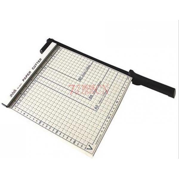 得力切纸机 得力 8015 A5 钢质 切纸刀 裁纸刀 切纸机 裁纸机 250mm*250mm