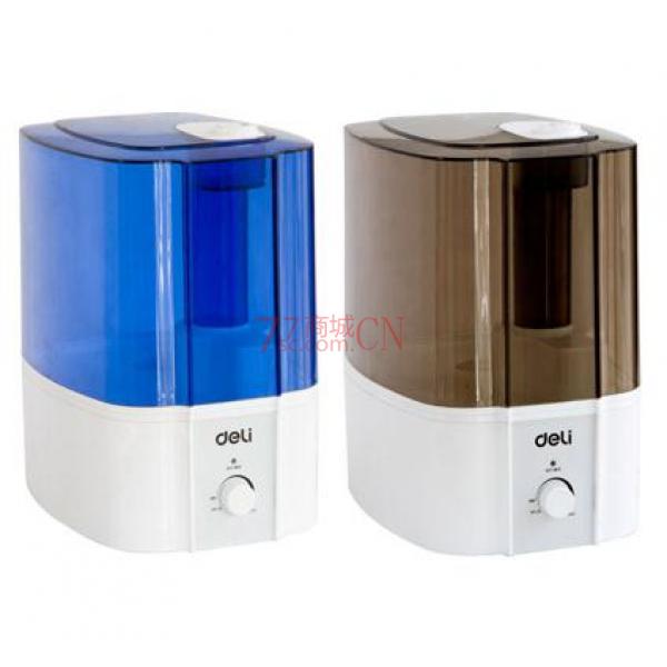 得力0761超声波加湿器2.8升负氧离子加湿器家用办公调节空气