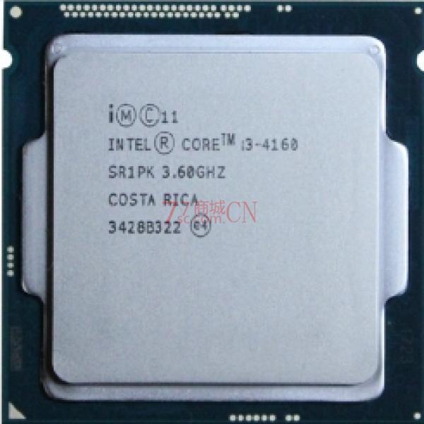 Intel/英特尔散片 i3-4160 1150针 CPU 3.6G（拆机CPU）