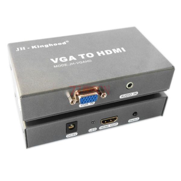 晶华/京华 VGA延长器网线延长200米高清信号增强放大器 无损高保真传输