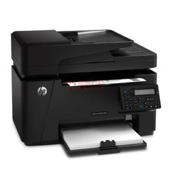 惠普（HP） LaserJet Pro MFP M128fn一体机（打印 复印 扫描 传真） 惠普移动云打印，高效安全，多介质打印，双行显示屏，操作便捷（注：手机不能打印）