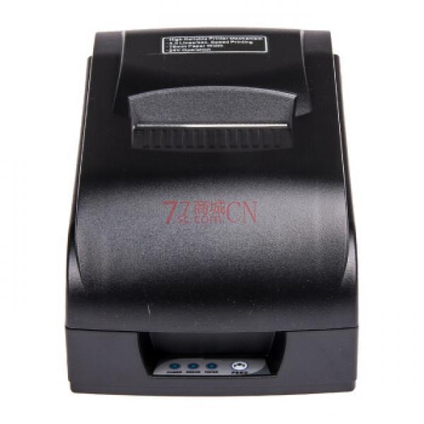 佳博（Gprinter）GP-76NI针式小票据打印机76MM发票打印 黑色 USB口 支持1/2/3联