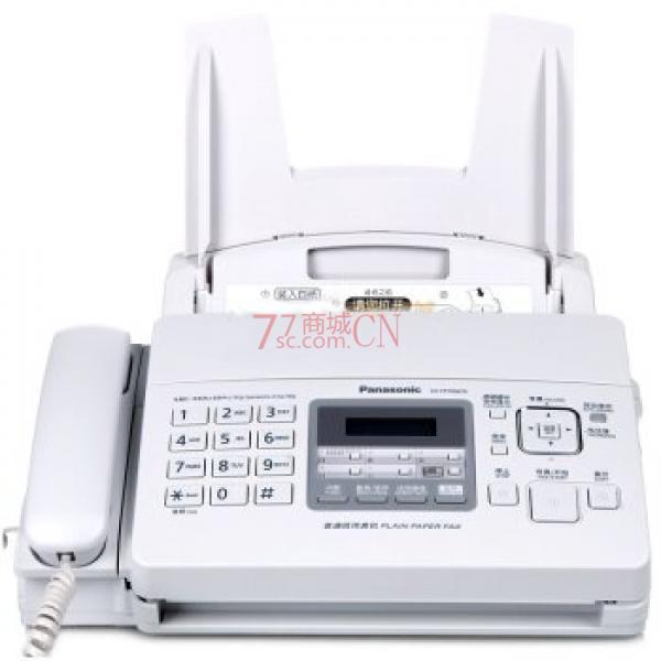 松下（Panasonic）KX-FP7006CN 普通纸传真机（白色) 【性能强劲，火爆热销】松下FP7006CN碳带机，传真机中的战斗机，冰点任性价