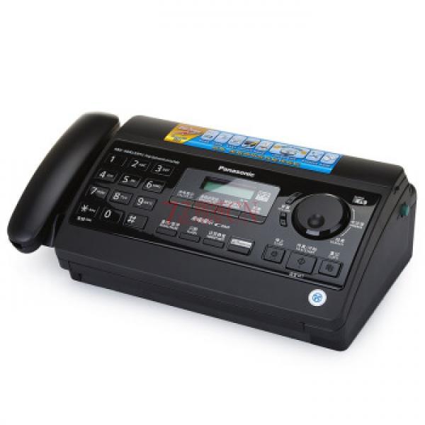 松下（Panasonic） KX-FT96CN 高速热敏纸传真机（黑色） 具有自动切纸功能