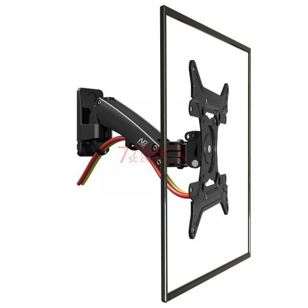 NB F350 新品气压支架 安装尺寸：40"- 50"     最大安装孔位：400*400以下  最大承重：8--16KG     倾仰角+10/-5度