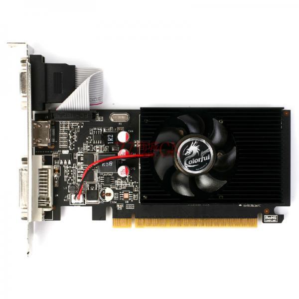 七彩虹GT710 黄金版Ⅱ-2GD3 新品入门级显卡 VGA+DVI+HDMI