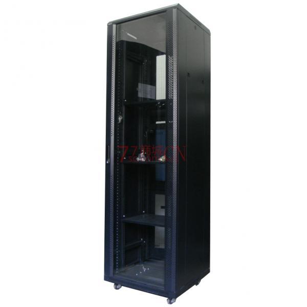 4F型 27U机柜（仿图腾，黑白两色可选）下单之前请确认实物图，隔板数量视机柜大小而定