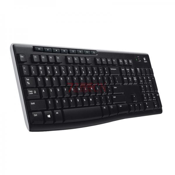 Logitech/罗技K270 多媒体电脑笔记本无线键盘 电源开关大小写指示灯(此产品不退不换 正常售后 ）