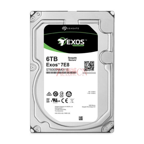 Seagate/希捷ST6000NM019B 6T 7.2K/256MSATA3企业级硬盘（行盘）