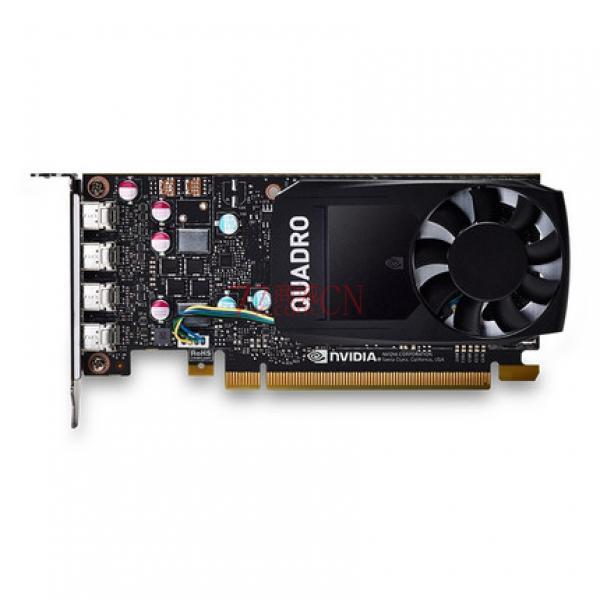 Leadtek/丽台Quadro P620专业图形显卡平面设计3D建模渲染绘图2GB（工包，质保一年）迷你DP*4  多屏显卡（连接显示器数量4台）
