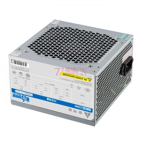 金河田智能芯330W 额定230W静音台式机电源 主机电源ATX电脑电源