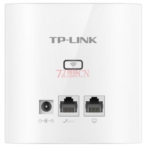 普联TP-LlNK 300M无线面板式TL-AP300I-DC 薄款（方）无线中继中续扩展（需订货，第二天发货）