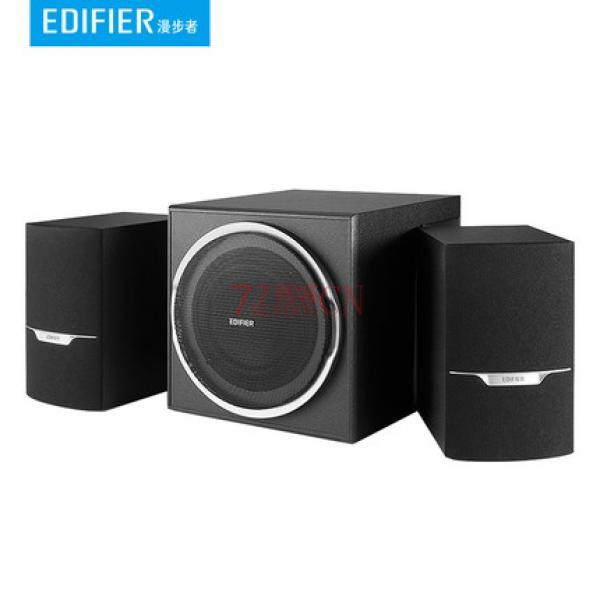 漫步者R303BT多媒体电脑音箱2.1台式家用笔记本重低音炮蓝牙音响大功率木质蓝牙音响