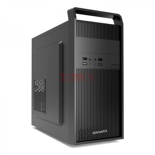 撒哈拉商悦S3手提机箱支持M-ATX中小主板背线长显卡双前置USB3.0接口