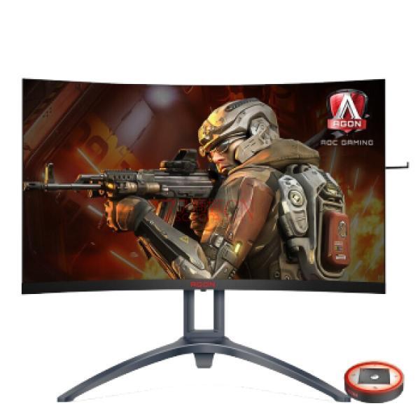 AOC AGON 爱攻III AG273QCX 27英寸 2K高清 HDR400技术 102%NTS 144Hz 旋转升降1800R曲面 PS4 电竞