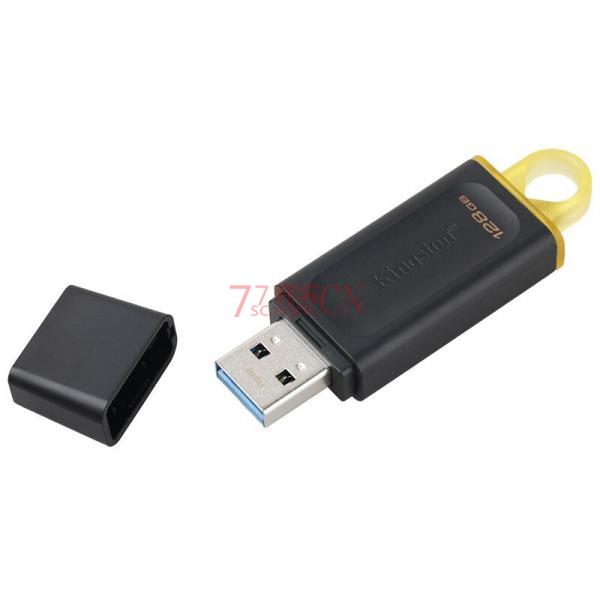 金士顿U盘DTX 128G高速盖帽车载优盘电脑汽车储存盘 办公学生优盘