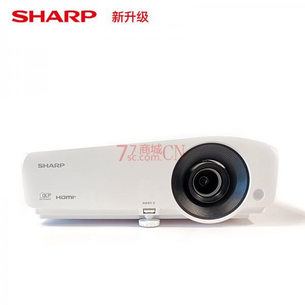 sharp夏普 XG-H450XA办公家用培训教学1080p高清家庭影院3D无线WIFI手机投影机商务会议室户外白天直投