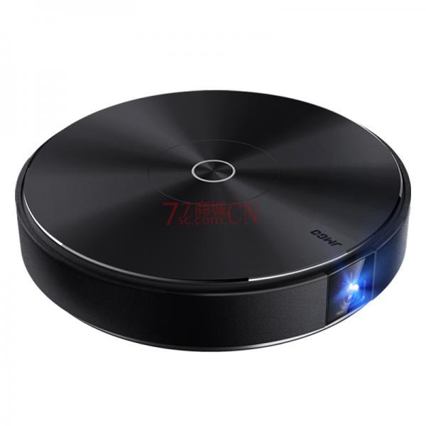JMGO坚果黑胶K11全高清1080p支持HDR10解码 智能语音投影仪投影机（行业机 三年换 自带后台广告操作，线上价格5999元）