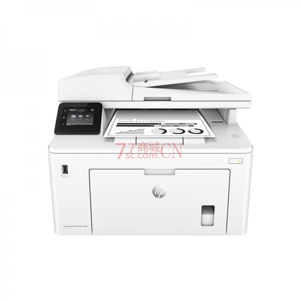 hp惠普M227fdw黑白激光复印机打印机一体机商用无线wifi自动双面打印复印扫描机传真机A4办公室商务手机连接