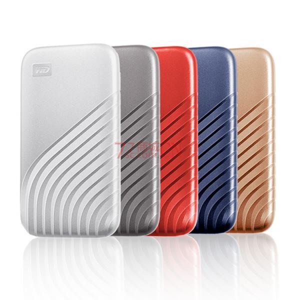 WD/西部数据固态移动硬盘4TB Type-C MyPassport随行SSD