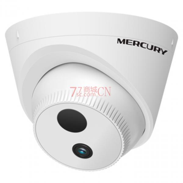 水星MIPC431半球 H.265+ 400万红外网络摄像机 DC供电 夜视30米