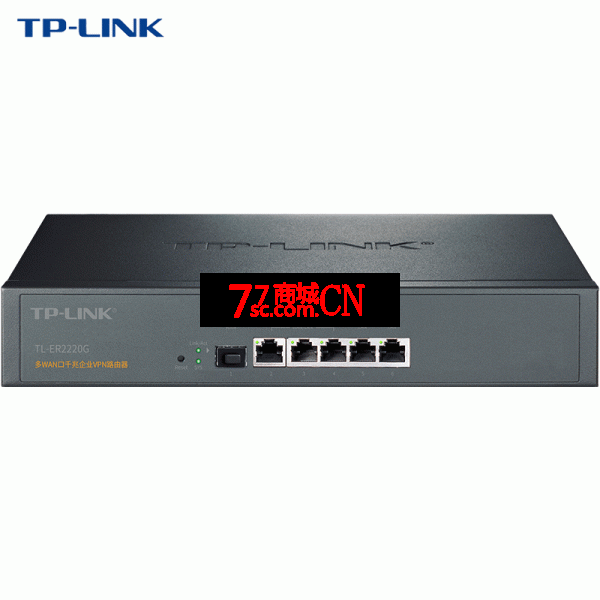 TP-LINK TL-ER2220G 多WAN口+SFP光口tplink企业上网行为管理千兆路由器实际带机量100台