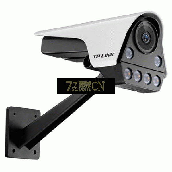 tplink300万像素PoE筒型双光全彩高清网络摄像机 TL-IPC536FP-W自带支架 内置拾音器 最大支持128G TF卡
