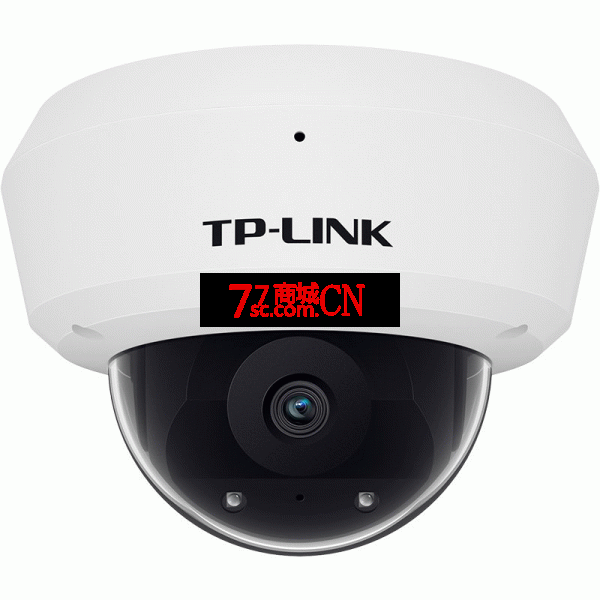tplink普联400万PoE防暴红外网络半球摄像机 TL-IPC443MP 内置拾音器 最大支持256G TF卡