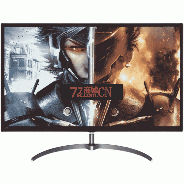 飞利浦32英寸322M8CZ电脑壁挂无边框显示器曲屏165Hz电竞屏VGA+HDMI+DP