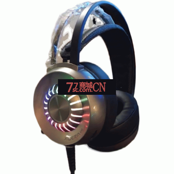 西伯利亚(XIBERIA)V15七彩呼吸光游戏电竞耳机台式机LOL绝地求生吃鸡网咖