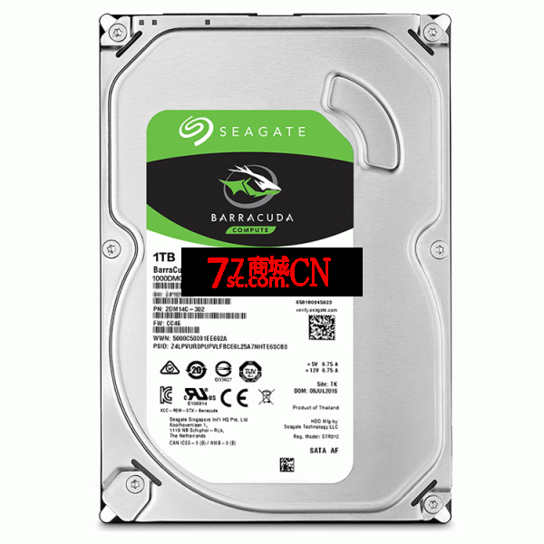 希捷拆机盘台式3.5寸7200转电脑1T机械硬盘垂直1tb 质保二年换新 拆机盘