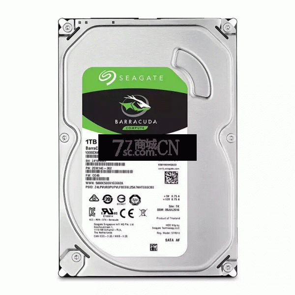 希捷拆机盘25片装 台式3.5寸7200转电脑1T机械硬盘垂直1tb 质保二年换新 拆机盘