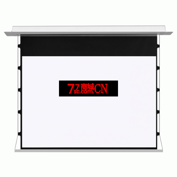 ANIYA/爱妮雅拉线幕布100寸/120寸/150寸投影幕布16:9家用白玻纤 高清投影幕嵌入式拉线幕隐藏幕家用电动幕投影布投影幕布(遥控器请另行购买，更大尺寸需要订货，详询客服)