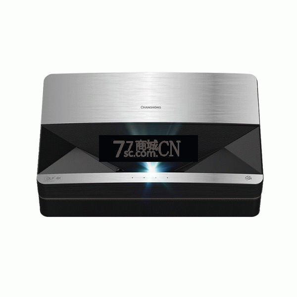 长虹激光电视机V8S 4k激光投影仪家用超高清无线wifi超短焦智能手机投影仪家庭影院无屏电视投影机（线上价格28999元）