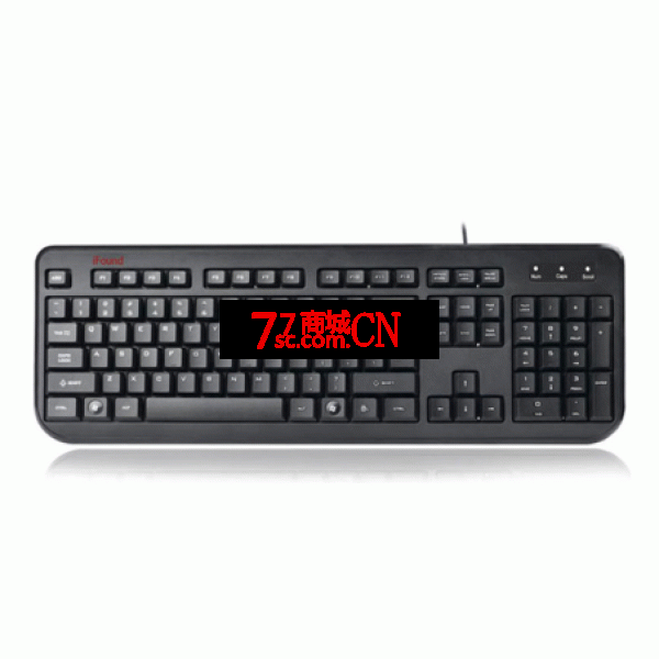 方正F106有线键盘笔记本外接办公商务台机i游戏USB接口通用键盘