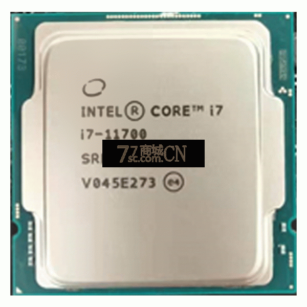 英特尔散片I7 11700散装台式电脑办公游戏CPU 8核16线程 2.9GHz LGA1200
