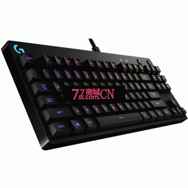 罗技GPROX有线游戏机械键盘84键RGB炫光电竞吃鸡热插拔青轴GPRO X
