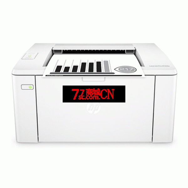 HP惠普M104w黑白激光无线打印机手机wifi学生资料用家庭小型商务迷你办公A4办公打印机（注：只有打印功能）