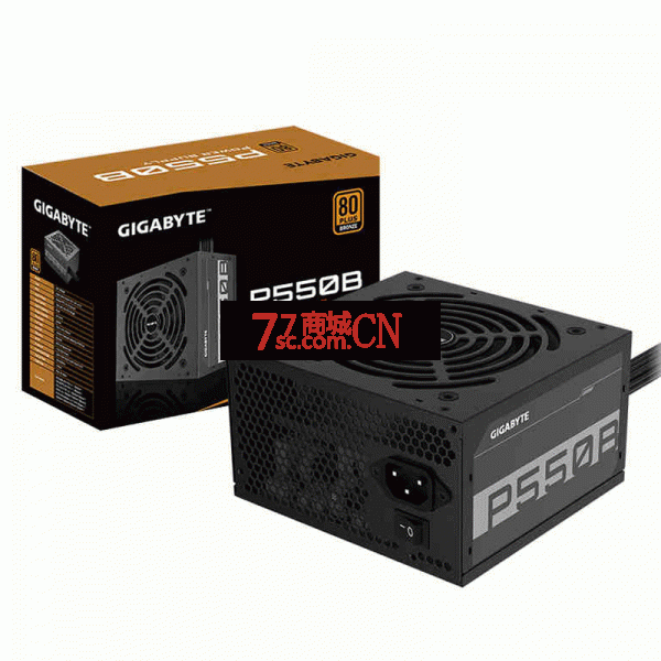 技嘉 GP-P550B斗战550W铜牌台式电脑主机箱游戏智能主动式ATX电源
